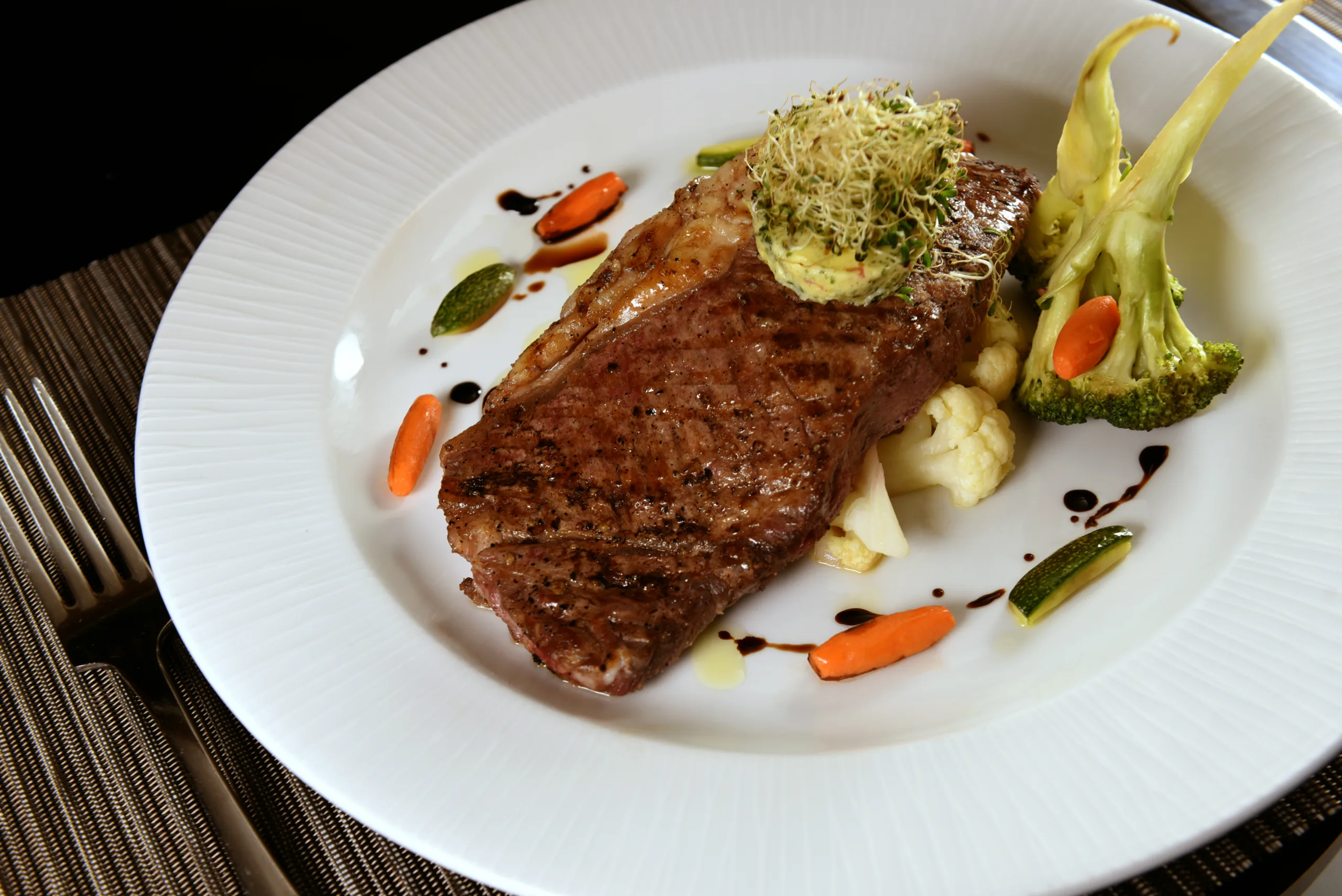 Plated dish served at Astoria Greenbelt